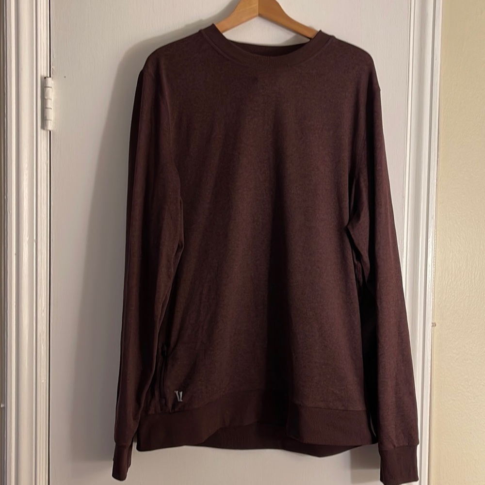 Vuori Ponto Performance Crew - Maroon
